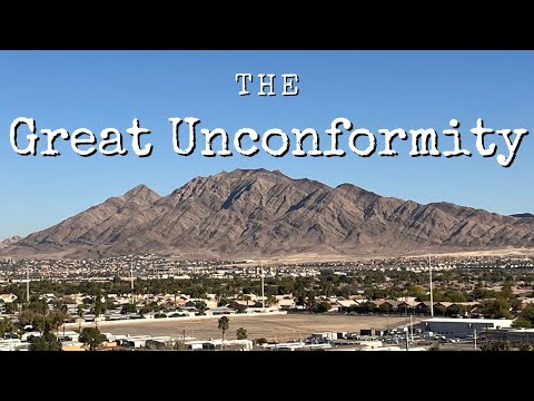 The Great Unconformity Geologic Wonder / Frenchman Mountain , Las Vegas , Nevada video thumbnail
